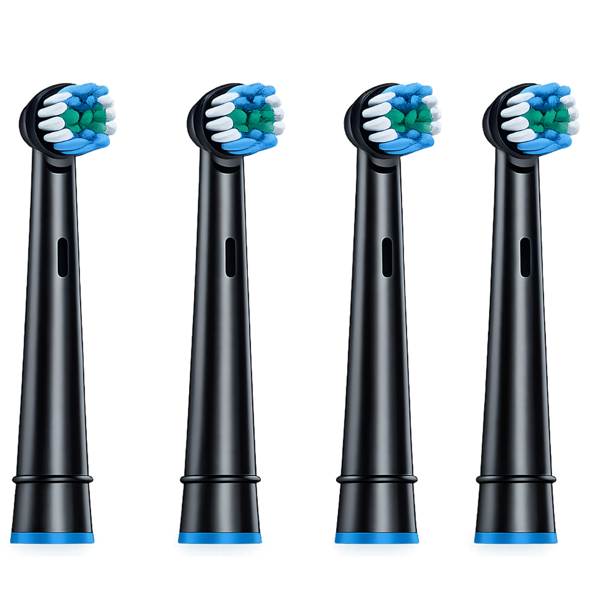 Elektrická zubná kefka Deep Clean čierna + 4 hlavice