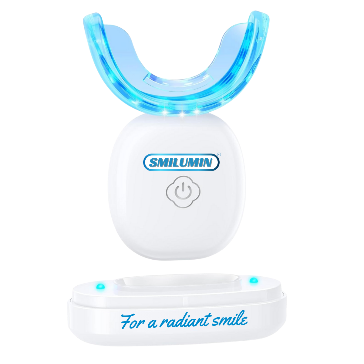 Smilumin – Σετ οδοντιατρικής φροντίδας με λάμπα LED και ταινίες