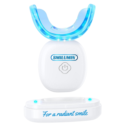 Smilumin – Σετ οδοντιατρικής φροντίδας με λάμπα LED και ταινίες